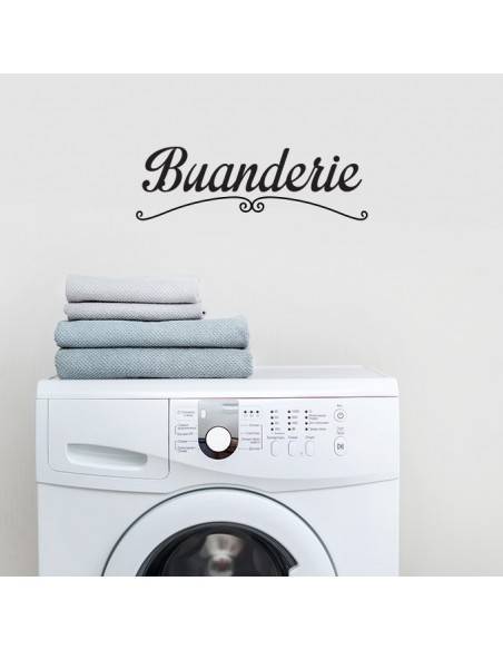 Sticker buanderie