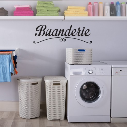 Sticker buanderie