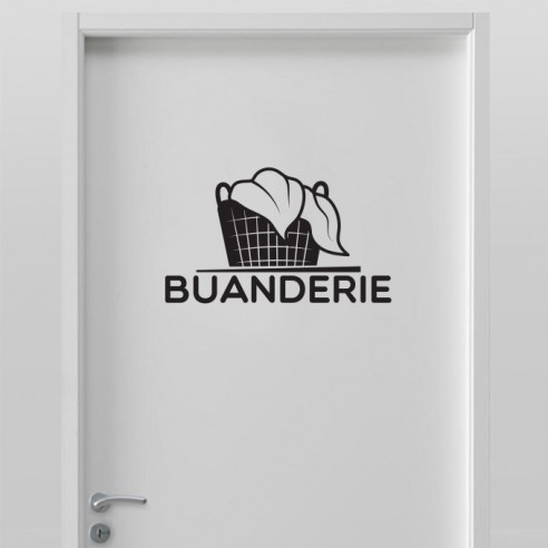 Sticker buanderie