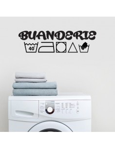 Sticker buanderie 2