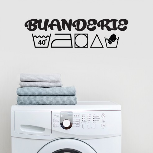 Sticker buanderie