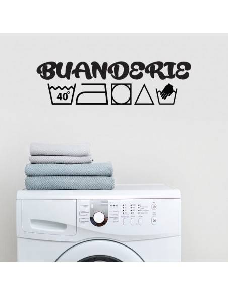 Sticker buanderie