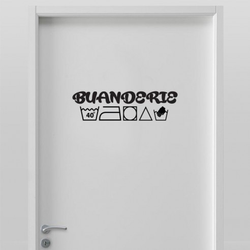 Sticker buanderie