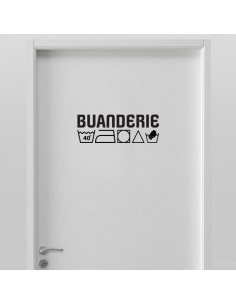 Sticker buanderie