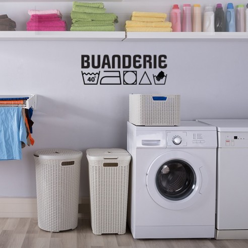 Sticker buanderie