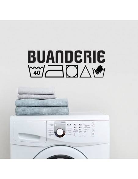 Sticker buanderie