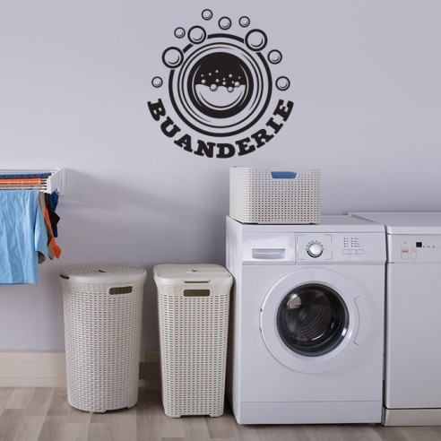 Sticker buanderie
