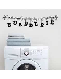Sticker buanderie 2