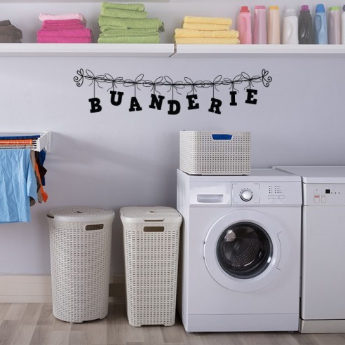 Sticker buanderie