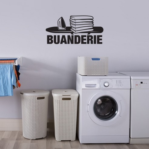 Sticker buanderie