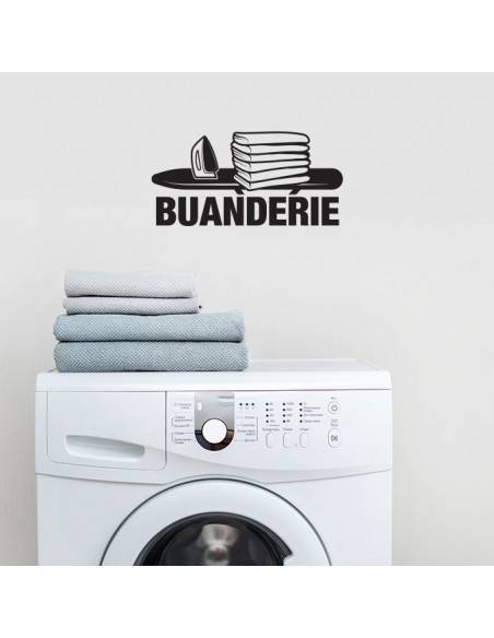 Sticker buanderie