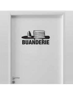 Sticker buanderie 2