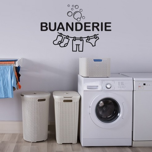 Sticker buanderie