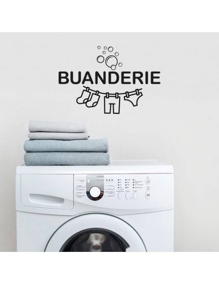 Sticker buanderie
