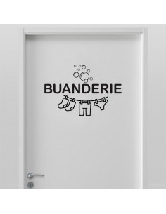 Sticker buanderie