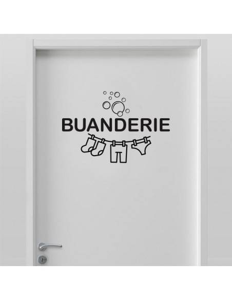Sticker buanderie