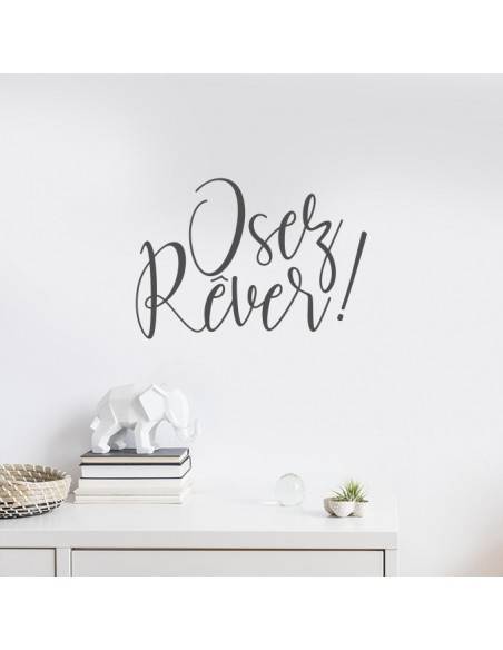 Sticker osez rêver
