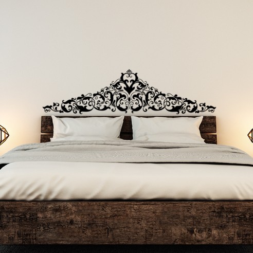 Sticker ornement tête de lit