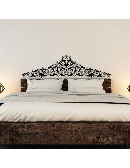 Sticker ornement tête de lit