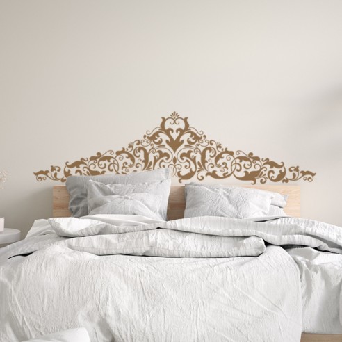 Sticker ornement tête de lit