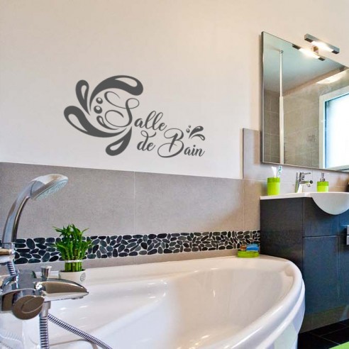 Stickers salle de bain