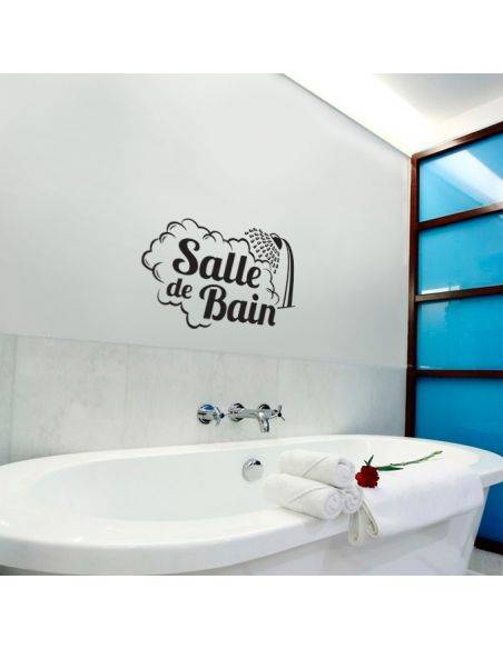 stickers muraux salle de bain