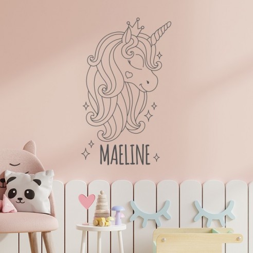 stickers chambre fille