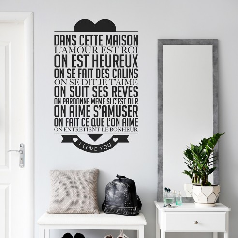 stickers dans cette maison