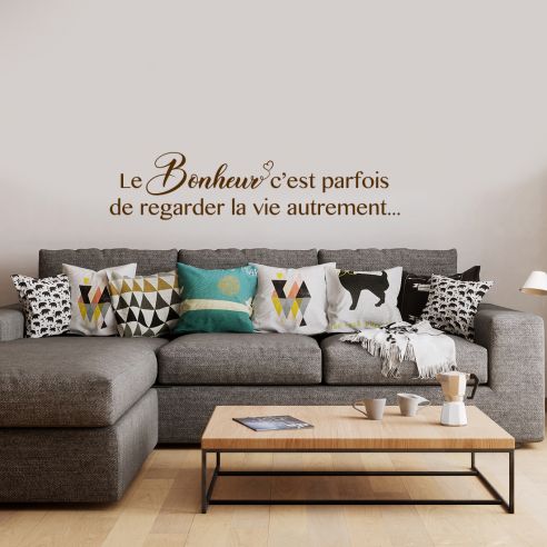 stickers muraux citation