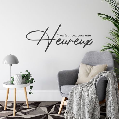 sticker citation bonheur