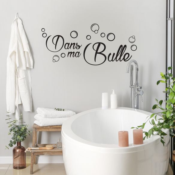 29 bulles salle de bain salle de douche mur autocollants bulle Amovible Vinyl Decals 