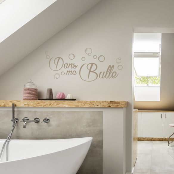 Sticker salle de bain