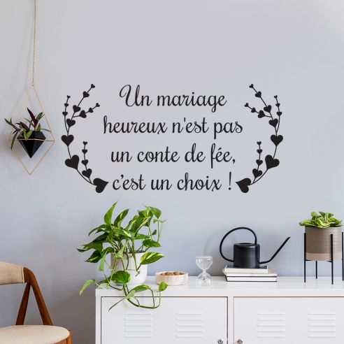 Stickers muraux citation