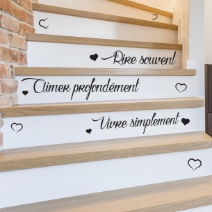 stickers citation escalier 2