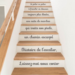 Stickers laissez moi vous conter l'histoire