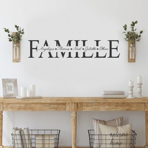 stickers famille prénoms 2
