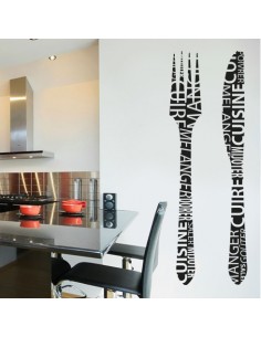 Stickers Fourchette & Couteau 2