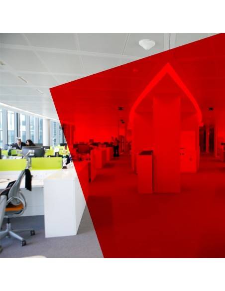 Adhésif transparent rouge Adhésif transparent rouge