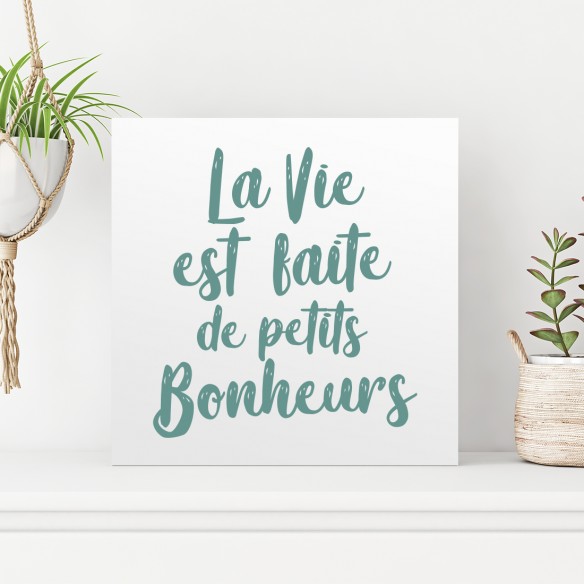 Tableau déco citation