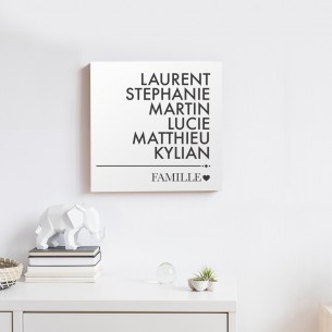 Tableau famille personnalisé 2