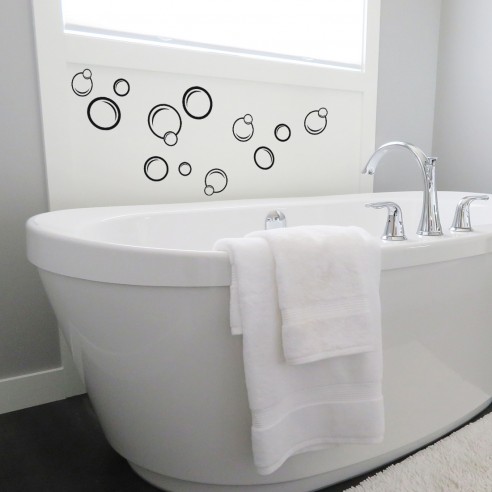 stickers bulles de savon