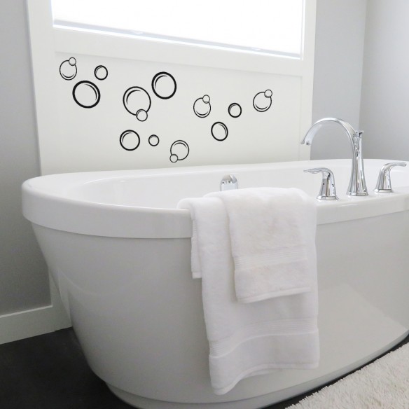 stickers bulles de savon