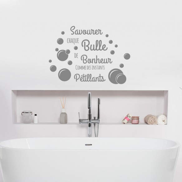 Sticker salle de bain
