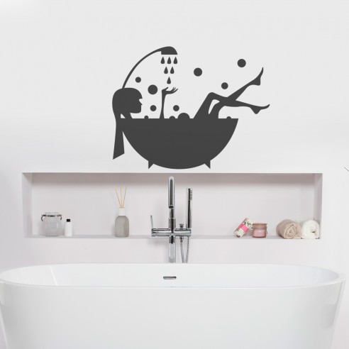 Stickers salle de bain