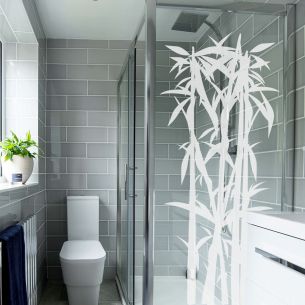 Bambou paroi de douche 2