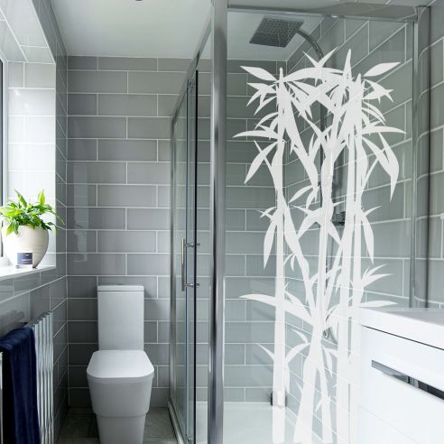 Bambou paroi de douche