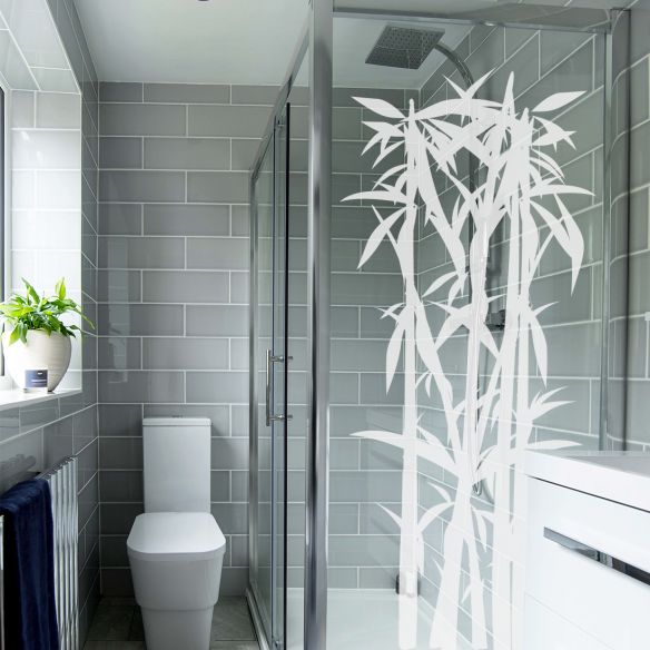 Bambou paroi de douche