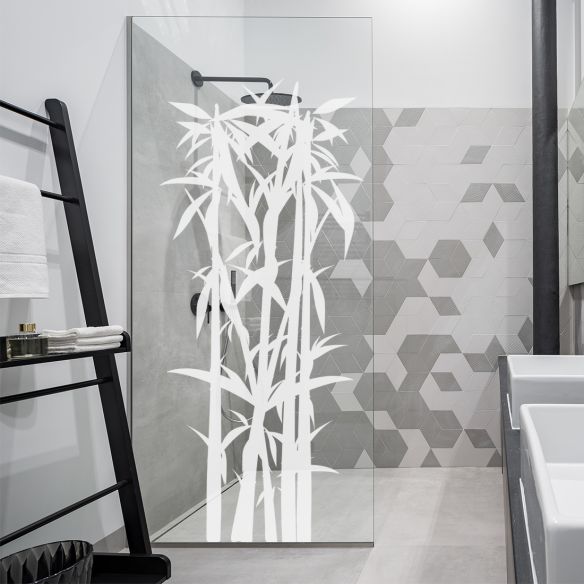 Bambou paroi de douche