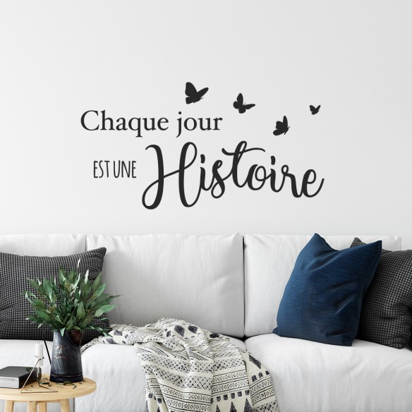 Sticker chaque jour est une histoire