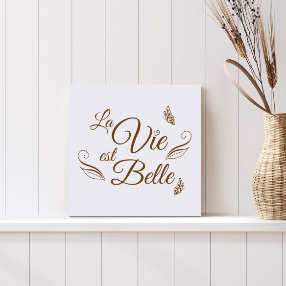 tableau la vie est belle